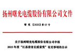 关于电子游戏十大正规官方网址申报2025年度“江苏省省长质量奖”有关事项的公示